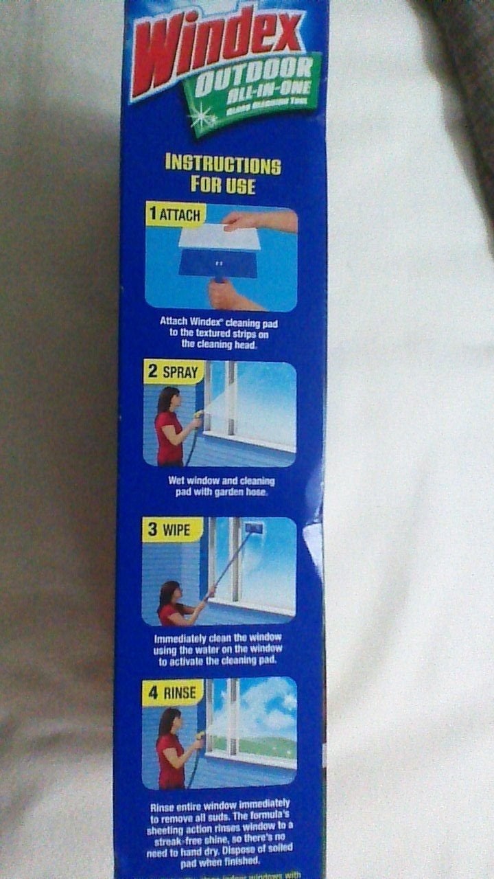 Windex Cleaner Window Outdoor All in One - Image 4